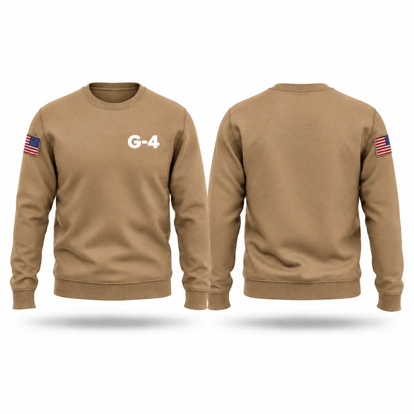 Crew Neck Sweatshirt, G-4, Army, Teamtime, Team time, sublimation, custom sports apparel, team uniforms, spirit wear, spiritwear, sports uniforms, custom shirts, team store, custom team store, fundraiser sports, apparel fundraiser