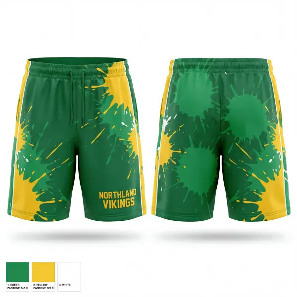 Athletic Shorts With Pockets, Northland Vikings, Track & Field, Teamtime, Team time, sublimation, custom sports apparel, team uniforms, spirit wear, spiritwear, sports uniforms, custom shirts, team store, custom team store, fundraiser sports, apparel fundraiser