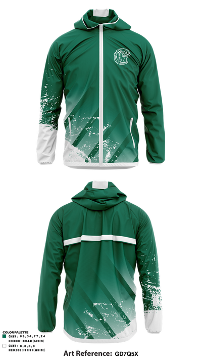 Holy Name High School Soccer 64543442 Windbreaker - 1