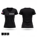 Sevier County Sheriff Major Crimes unit 93106098 Women's Short Sleeve V-neck Shirt - 1