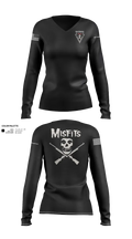 2/11 killer troop 669817 Women's Long Sleeve V-neck Shirt - 22