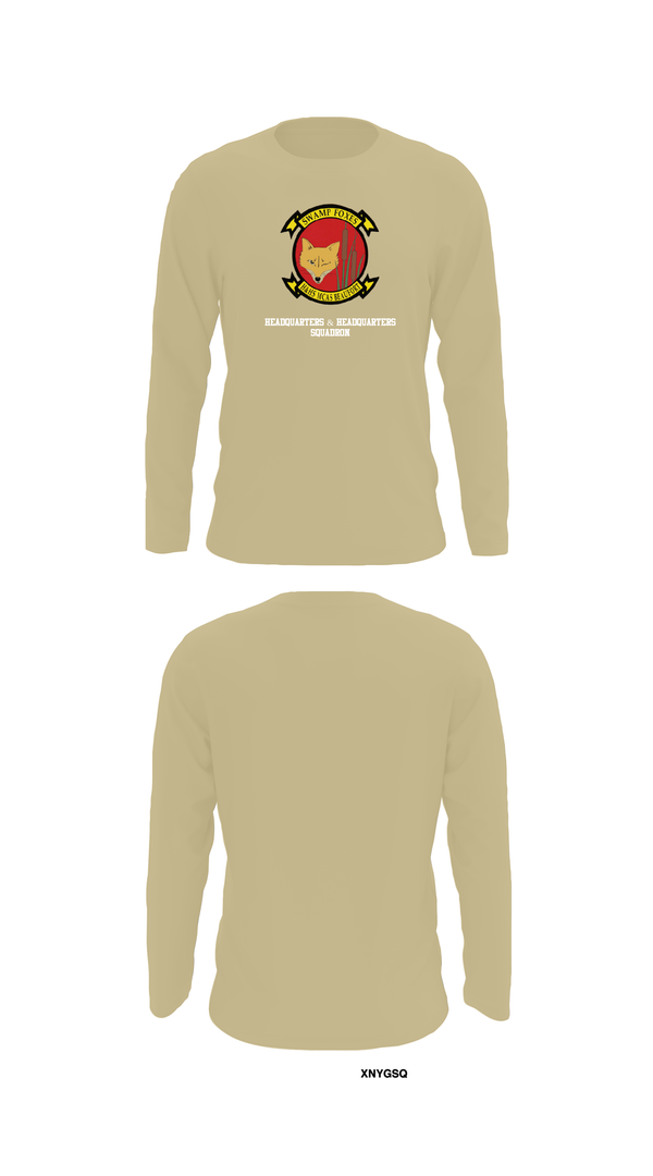 Long Sleeve Performance Shirt, Headquarters & Headquarters Squadron, , Teamtime, Team time, sublimation, custom sports apparel, team uniforms, spirit wear, spiritwear, sports uniforms, custom shirts, team store, custom team store, fundraiser sports, apparel fundraiser