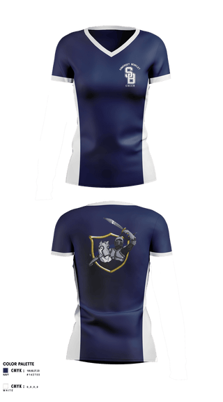 Womens Short Sleeve Vneck Shirt, Somerset Berkley, Cheer, Teamtime, Team time, sublimation, custom sports apparel, team uniforms, spirit wear, spiritwear, sports uniforms, custom shirts, team store, custom team store, fundraiser sports, apparel fundraiser