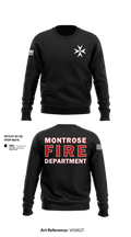 MONTROSE FIRE DEPARTMENT 23525519 Crew Neck Sweatshirt - 26