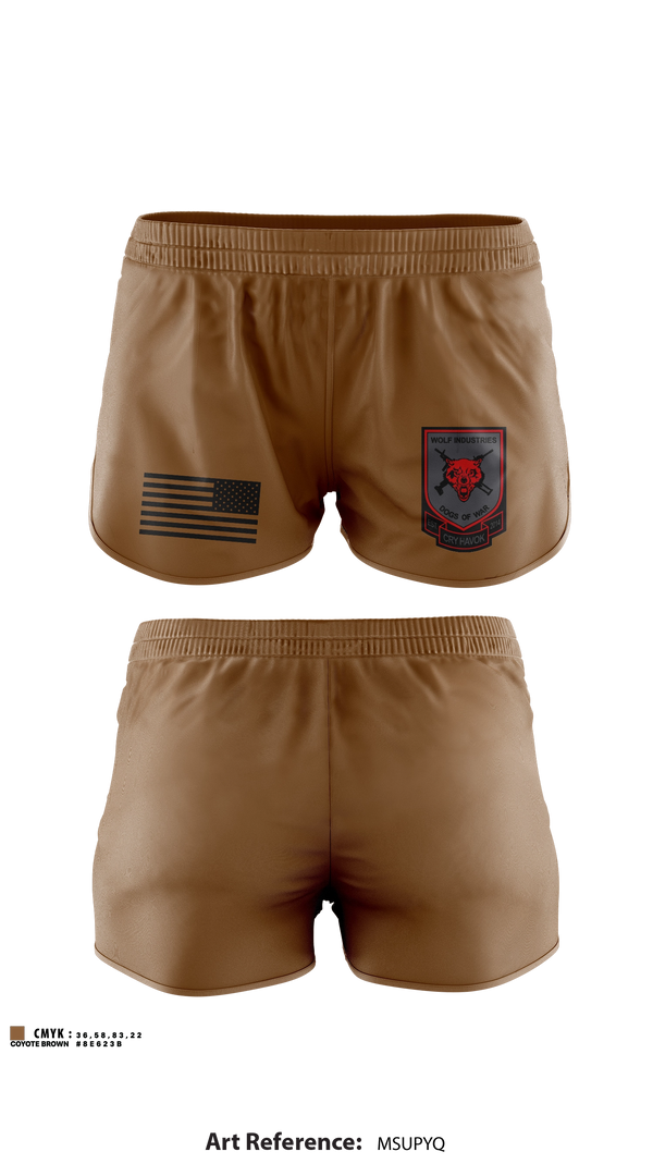 Ranger Panties, Dogs of War, Army, Teamtime, Team time, sublimation, custom sports apparel, team uniforms, spirit wear, spiritwear, sports uniforms, custom shirts, team store, custom team store, fundraiser sports, apparel fundraiser