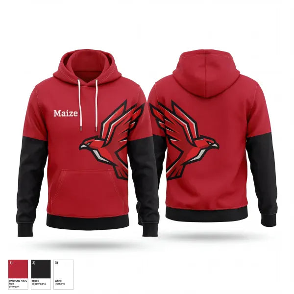 Hoodie, Maize, Wrestling, Teamtime, Team time, sublimation, custom sports apparel, team uniforms, spirit wear, spiritwear, sports uniforms, custom shirts, team store, custom team store, fundraiser sports, apparel fundraiser