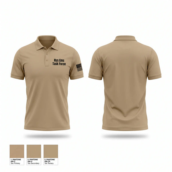 Short Sleeve Performance Polo, Nys Ems Task Force, EMS/EMT, Teamtime, Team time, sublimation, custom sports apparel, team uniforms, spirit wear, spiritwear, sports uniforms, custom shirts, team store, custom team store, fundraiser sports, apparel fundraiser