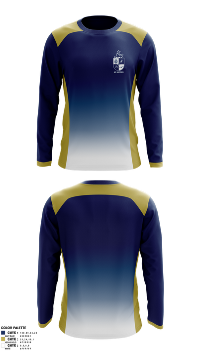 A3 Soccer 32650098 Long Sleeve Performance Shirt 1