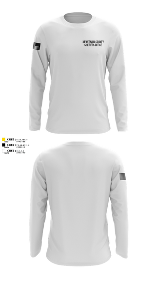 Long Sleeve Performance Shirt, KEWEENAW COUNTY SHERIFFS OFFICE, Police, Teamtime, Team time, sublimation, custom sports apparel, team uniforms, spirit wear, spiritwear, sports uniforms, custom shirts, team store, custom team store, fundraiser sports, apparel fundraiser