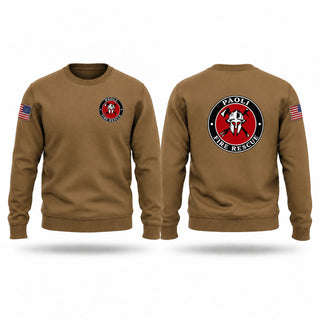 Crew Neck Sweatshirt, Paoli Fire Dept, Fire Department, Teamtime, Team time, sublimation, custom sports apparel, team uniforms, spirit wear, spiritwear, sports uniforms, custom shirts, team store, custom team store, fundraiser sports, apparel fundraiser