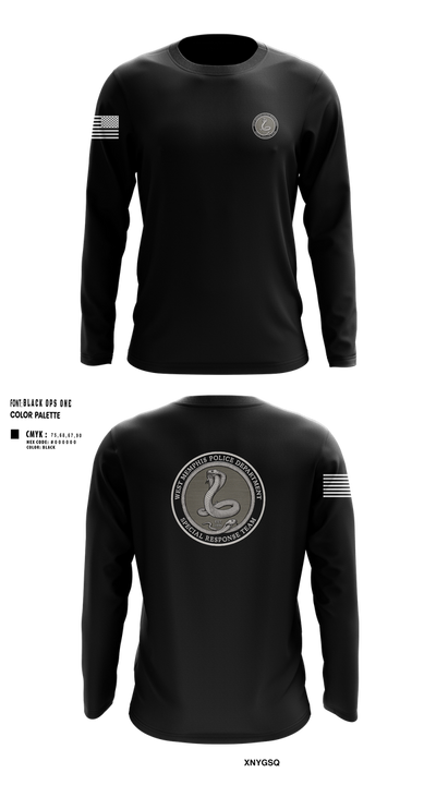 Special Response Team 85520022 Long Sleeve Performance Shirt 100