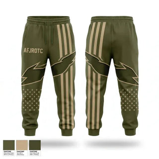 Sweatpants, Afjrotc, Air Force, Teamtime, Team time, sublimation, custom sports apparel, team uniforms, spirit wear, spiritwear, sports uniforms, custom shirts, team store, custom team store, fundraiser sports, apparel fundraiser