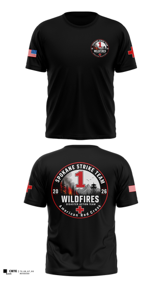 Old School Cotton Feel Shirt, American Red Cross, , Teamtime, Team time, sublimation, custom sports apparel, team uniforms, spirit wear, spiritwear, sports uniforms, custom shirts, team store, custom team store, fundraiser sports, apparel fundraiser