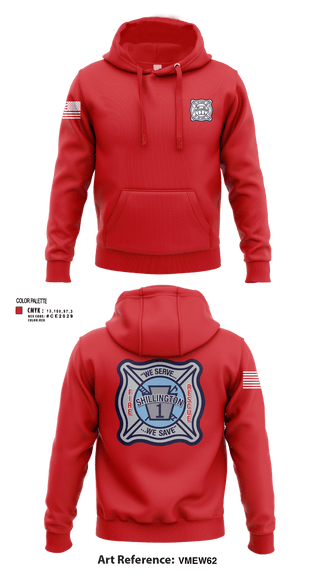 Hoodie, SHILLINGTON FIRE DEPARTMENT, Fire Department, Teamtime, Team time, sublimation, custom sports apparel, team uniforms, spirit wear, spiritwear, sports uniforms, custom shirts, team store, custom team store, fundraiser sports, apparel fundraiser