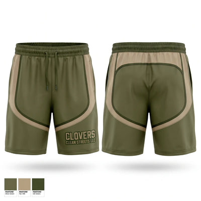 Clovers Clean Streets LLC Athletic Shorts With Pockets - 1
