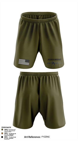 Athletic Shorts With Pockets, Armament, Army, Teamtime, Team time, sublimation, custom sports apparel, team uniforms, spirit wear, spiritwear, sports uniforms, custom shirts, team store, custom team store, fundraiser sports, apparel fundraiser
