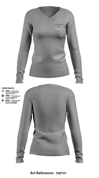 Womens Long Sleeve Vneck Shirt, KR, , Teamtime, Team time, sublimation, custom sports apparel, team uniforms, spirit wear, spiritwear, sports uniforms, custom shirts, team store, custom team store, fundraiser sports, apparel fundraiser