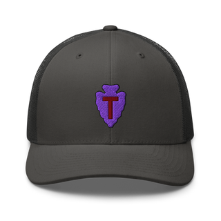 36th Infantry Division A Co 1-141 Retro Trucker Hat | Yupoong 6606