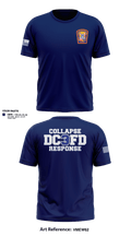 Washington DC Fire Department 38057797 Short Sleeve Performance Shirt - 1