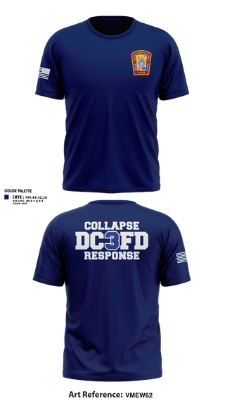 Short Sleeve Performance Shirt, Washington DC Fire Department, Fire Department, Teamtime, Team time, sublimation, custom sports apparel, team uniforms, spirit wear, spiritwear, sports uniforms, custom shirts, team store, custom team store, fundraiser sports, apparel fundraiser