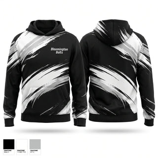 Hoodie, Bloomington Bolts, Women's Basketball, Teamtime, Team time, sublimation, custom sports apparel, team uniforms, spirit wear, spiritwear, sports uniforms, custom shirts, team store, custom team store, fundraiser sports, apparel fundraiser