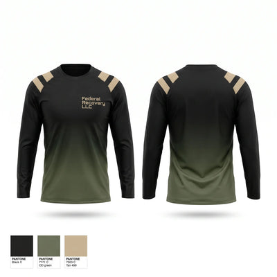 Federal Recovery LLC Long Sleeve Performance Shirt - 2
