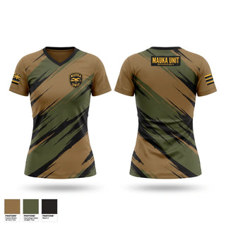 Womens Short Sleeve Vneck Shirt, MAUKA UNIT, Police, Teamtime, Team time, sublimation, custom sports apparel, team uniforms, spirit wear, spiritwear, sports uniforms, custom shirts, team store, custom team store, fundraiser sports, apparel fundraiser