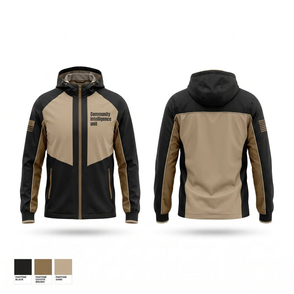 Windbreaker, Community intelligence unit, , Teamtime, Team time, sublimation, custom sports apparel, team uniforms, spirit wear, spiritwear, sports uniforms, custom shirts, team store, custom team store, fundraiser sports, apparel fundraiser