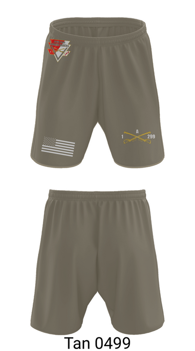 A Troop, 1st squadron-299th Calvary Regiment 70291790 Athletic Shorts With Pockets - 69
