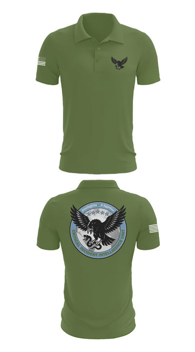 Critical Incident Intelligence Unit 55950160 Short Sleeve Performance Polo - 45