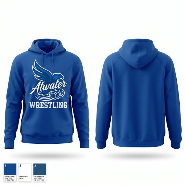 Hoodie, Atwater Falcons, Wrestling, Teamtime, Team time, sublimation, custom sports apparel, team uniforms, spirit wear, spiritwear, sports uniforms, custom shirts, team store, custom team store, fundraiser sports, apparel fundraiser