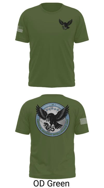 Critical Incident Intelligence Unit 55950160 Short Sleeve Performance Shirt - 53