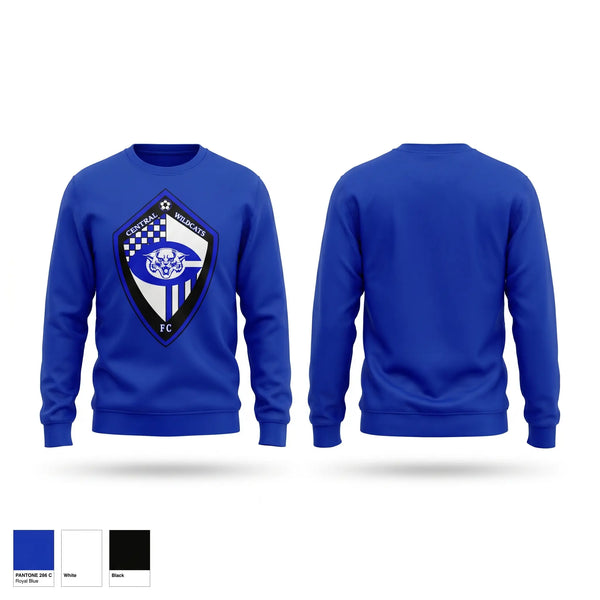 Crew Neck Sweatshirt, Central wildcats, Women's Soccer, Teamtime, Team time, sublimation, custom sports apparel, team uniforms, spirit wear, spiritwear, sports uniforms, custom shirts, team store, custom team store, fundraiser sports, apparel fundraiser
