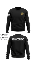 Whitman County Sheriff's Office Corrections 85641181 Crew Neck Sweatshirt - 100