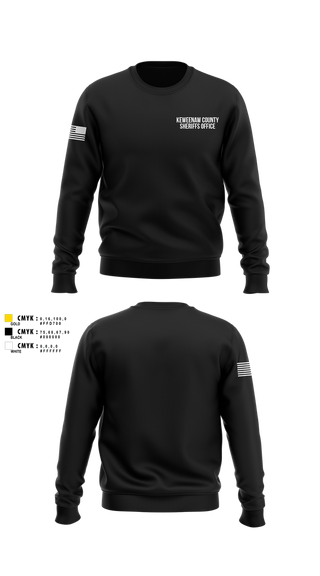 Crew Neck Sweatshirt, KEWEENAW COUNTY SHERIFFS OFFICE, Police, Teamtime, Team time, sublimation, custom sports apparel, team uniforms, spirit wear, spiritwear, sports uniforms, custom shirts, team store, custom team store, fundraiser sports, apparel fundraiser