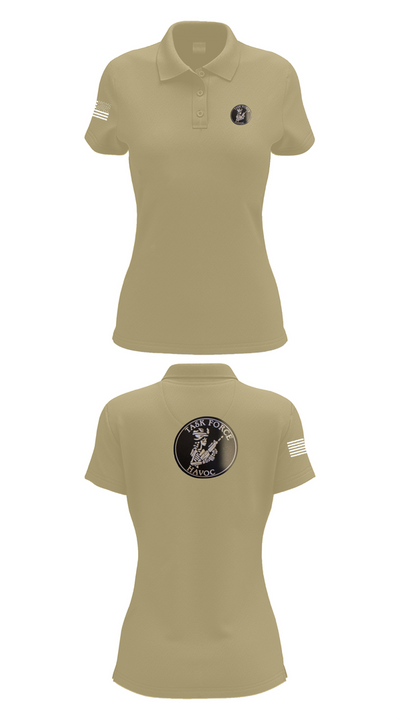 Task Force Havoc 43589270 Women's Short Sleeve Performance Polo  - 90