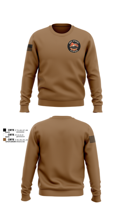 NAF ATSUGI FCPOA 70401455 Crew Neck Sweatshirt - 5