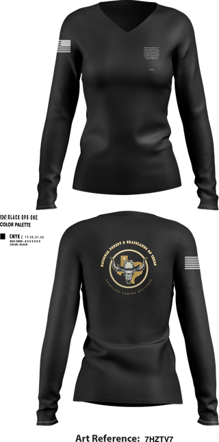 Womens Long Sleeve Vneck Shirt, Lufkin Helitack, , Teamtime, Team time, sublimation, custom sports apparel, team uniforms, spirit wear, spiritwear, sports uniforms, custom shirts, team store, custom team store, fundraiser sports, apparel fundraiser