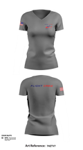 Air Evac Lifeteam Women's Short Sleeve V-neck Shirt - 12