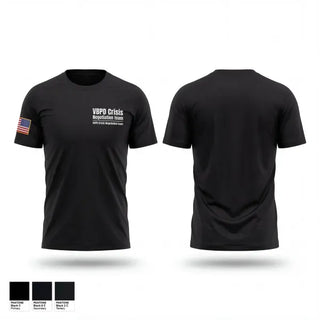 Short Sleeve Performance Shirt, VBPD Crisis Negotiation team, Police, Teamtime, Team time, sublimation, custom sports apparel, team uniforms, spirit wear, spiritwear, sports uniforms, custom shirts, team store, custom team store, fundraiser sports, apparel fundraiser