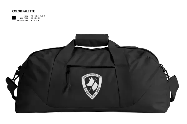 Duffle Bag, Aberdeen Proving Ground Police Department, Police, Teamtime, Team time, sublimation, custom sports apparel, team uniforms, spirit wear, spiritwear, sports uniforms, custom shirts, team store, custom team store, fundraiser sports, apparel fundraiser