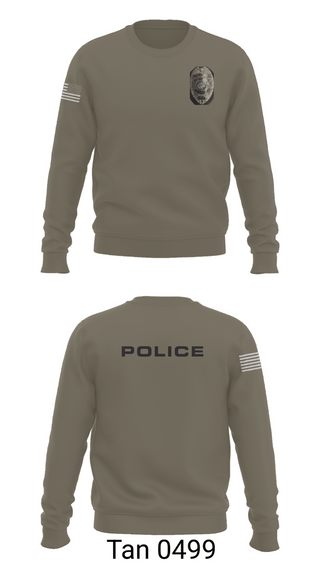 Crew Neck Sweatshirt, Clinton County Sheriff's Office, Police, Teamtime, Team time, sublimation, custom sports apparel, team uniforms, spirit wear, spiritwear, sports uniforms, custom shirts, team store, custom team store, fundraiser sports, apparel fundraiser