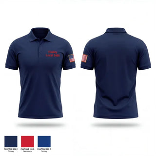 Short Sleeve Performance Polo, Hadley Local 5486, Fire Department, Teamtime, Team time, sublimation, custom sports apparel, team uniforms, spirit wear, spiritwear, sports uniforms, custom shirts, team store, custom team store, fundraiser sports, apparel fundraiser