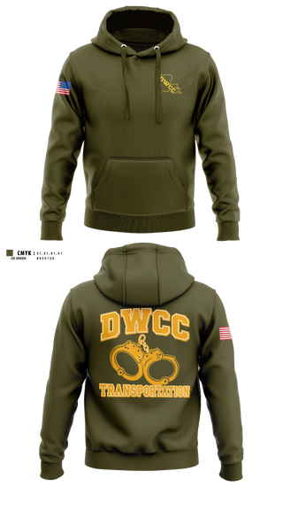 Hoodie, David Wade Correctional Center, Police, Teamtime, Team time, sublimation, custom sports apparel, team uniforms, spirit wear, spiritwear, sports uniforms, custom shirts, team store, custom team store, fundraiser sports, apparel fundraiser