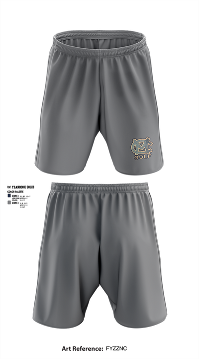 Moore County Golf 13386154 Athletic Shorts With Pockets - 1