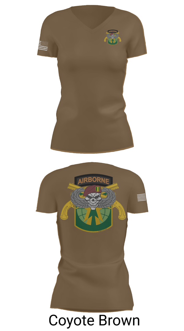 Womens Short Sleeve Vneck Shirt, 16th Military Police Brigade, , Teamtime, Team time, sublimation, custom sports apparel, team uniforms, spirit wear, spiritwear, sports uniforms, custom shirts, team store, custom team store, fundraiser sports, apparel fundraiser