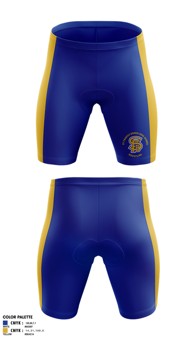 St Francis Borgia High School Wrestling 6605377 Men's Compression Shorts - 1