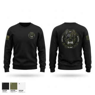 Crew Neck Sweatshirt, Central Region K-9 unit, Police, Teamtime, Team time, sublimation, custom sports apparel, team uniforms, spirit wear, spiritwear, sports uniforms, custom shirts, team store, custom team store, fundraiser sports, apparel fundraiser