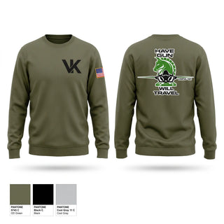 Crew Neck Sweatshirt, VMFA-121 new, Marines, Teamtime, Team time, sublimation, custom sports apparel, team uniforms, spirit wear, spiritwear, sports uniforms, custom shirts, team store, custom team store, fundraiser sports, apparel fundraiser