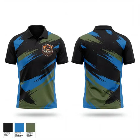 Short Sleeve Performance Polo, Trenchmen Academy, , Teamtime, Team time, sublimation, custom sports apparel, team uniforms, spirit wear, spiritwear, sports uniforms, custom shirts, team store, custom team store, fundraiser sports, apparel fundraiser